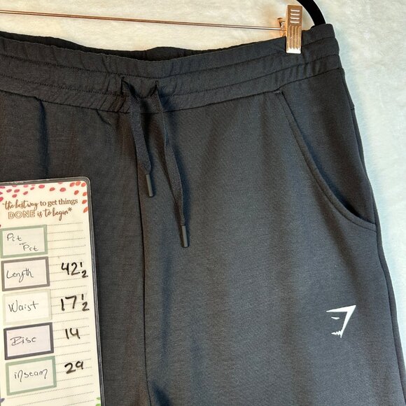 Gymshark Womens Training Performance Joggers XL Black Sweatpants Activewear NWOT - Picture 8 of 9